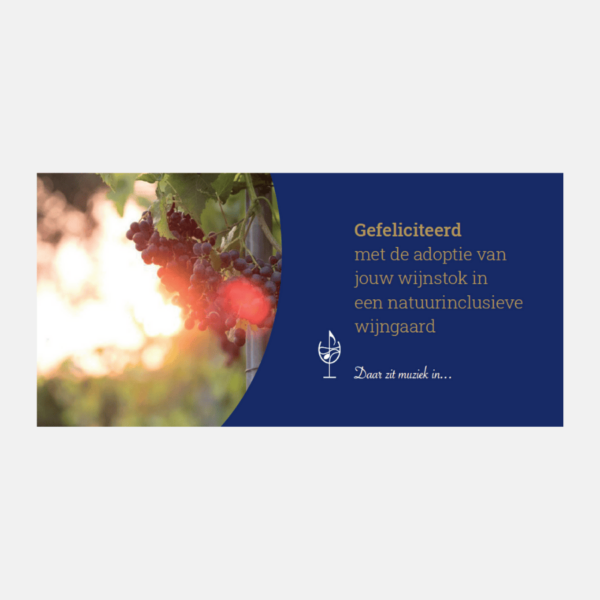 Ich adoptiere eine Rebe